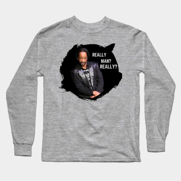 Katt Williams Comedy Long Sleeve T-Shirt by Alexander S.